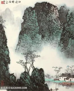 白雪石唯美山脉艺术挂画 白雪石唯美山脉艺术挂画