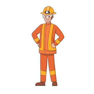 五一劳动节卡通人物插画五一艺术字PNG免抠图元素设计ps素材合集