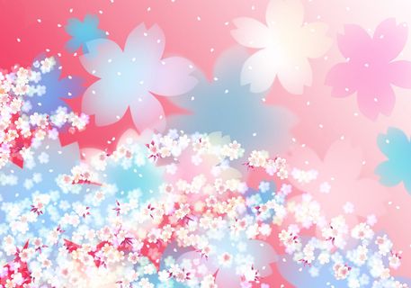 图片设计素材背景鸟语花香