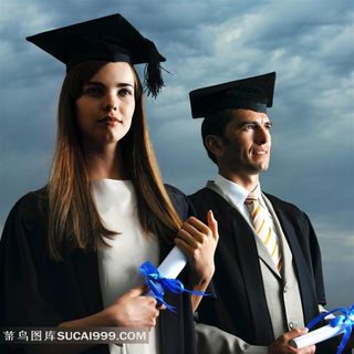 学生情侣摄影图