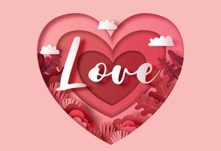 2.14情人节高端大气矢量插画