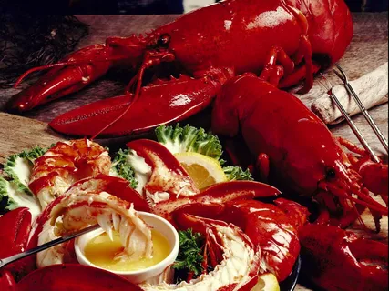 高清龙虾小龙虾美食