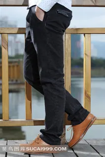 高清棕色男式皮鞋图片