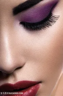 美女性感眼影高清图片