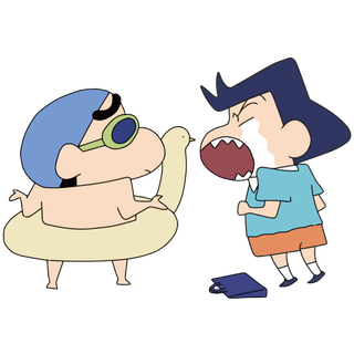 蜡笔小新可爱人物免扣素材