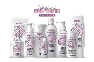 设计广告化妆品素材