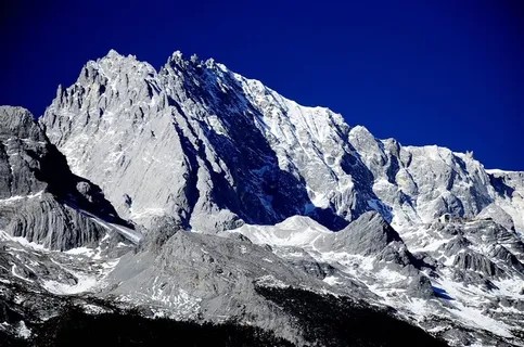 云南玉龙雪山风景