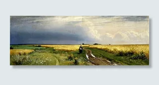 伊凡 伊凡诺维奇 希施金高清风景油画无框临摹装饰画大图喷绘素材