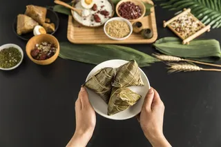 端午节日粽子食材
