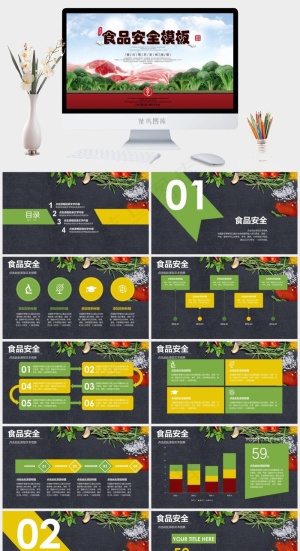 安全教育PPT模板ppt模版预览图
