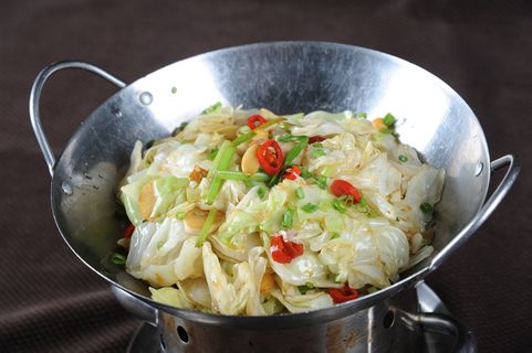 干锅手撕包菜