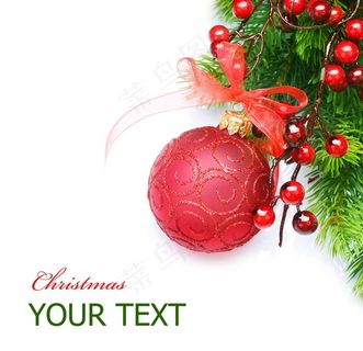 圣诞球装饰素材