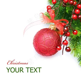 圣诞球装饰素材