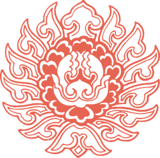 简约风中式传统图案窗花贴画镂空窗户瓷砖PNG免扣图片素材 (5)