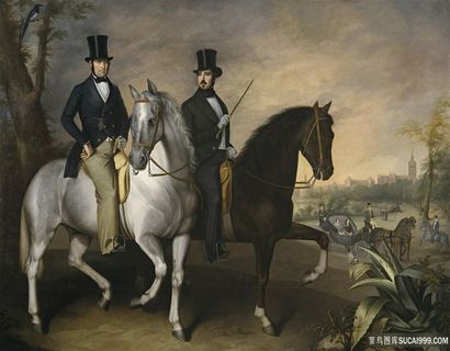 罗尔丹和马丁内斯，康德 · 皮诺赫莫索和马奎斯 · 莫林油画图片