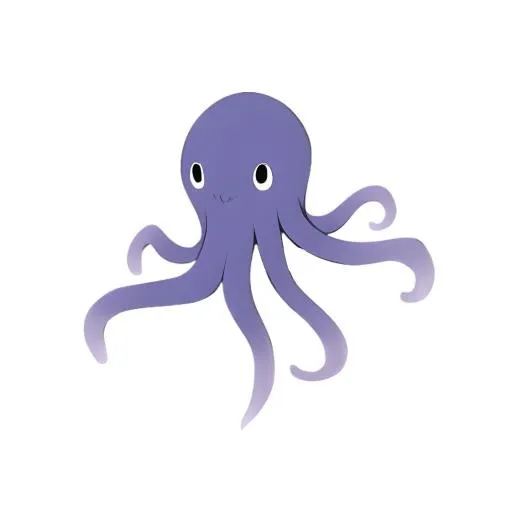 章鱼免抠(2048x2048)