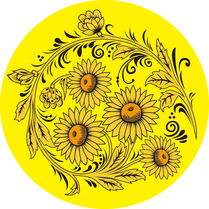 中式传统花朵纹样