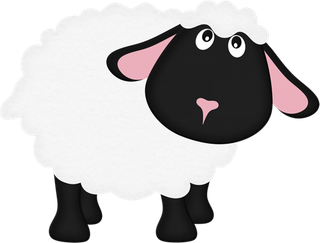 卡通山羊现代农业