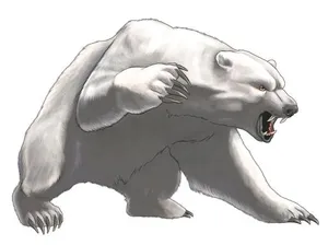北极熊 PNG免抠