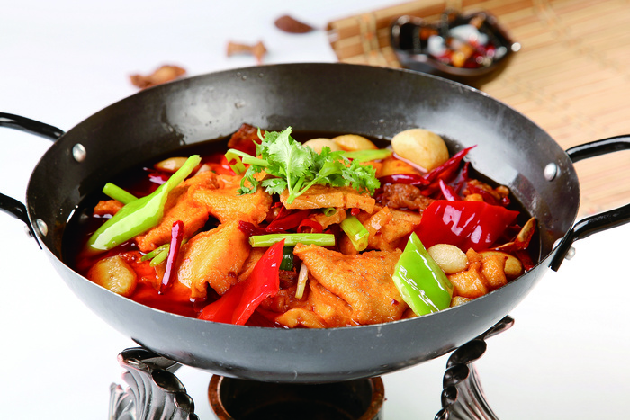 干锅美食焖锅湘菜麻辣香辣纸锅干锅千页豆腐