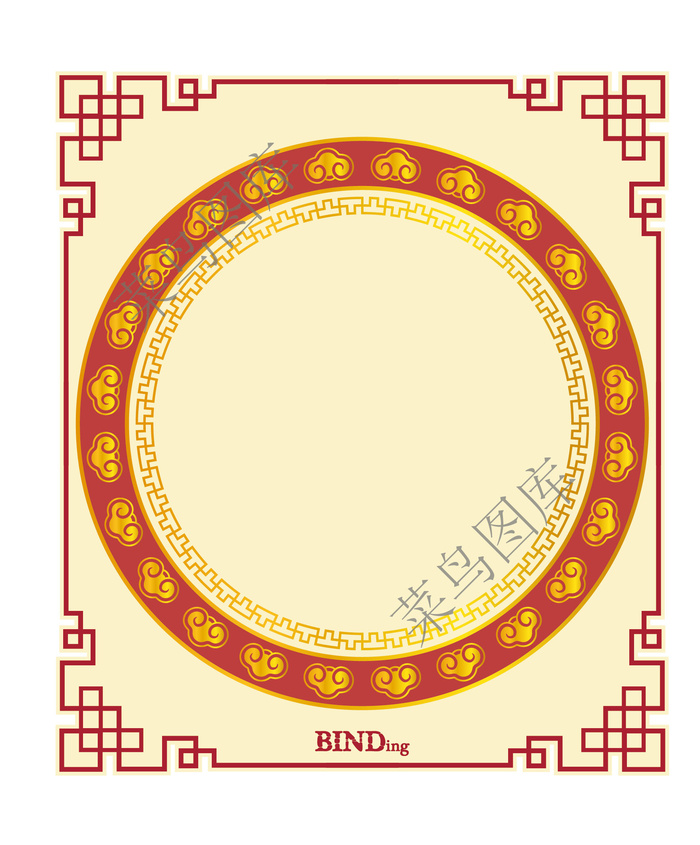 花纹,纹路框矢量图ai矢量模版下载