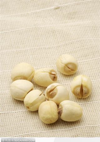 中医医疗-白色的莲子