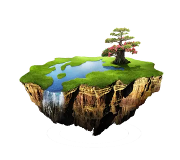 湿地树木绿色地球一小时素材