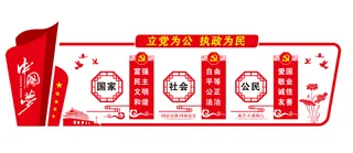 A209-党建文化墙CDR格式