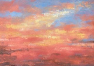 水彩水粉油画颜料色彩背景