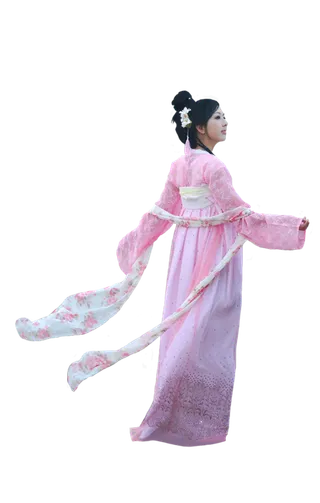 07 (10)免抠元素 免抠摄影 美女 人物 服装 古风 演奏