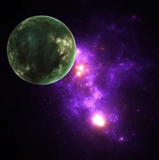 元宇宙世界天空背景墙风景 元宇宙世界天空背景墙风景