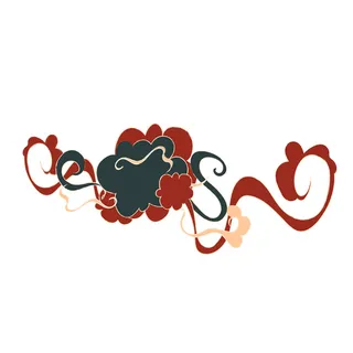 中国风中式国潮敦煌云纹祥云插画图案云朵云彩元素PSDAI设计素材