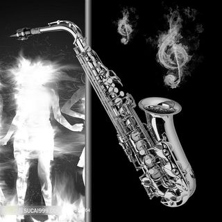 音乐器材创意图形素材