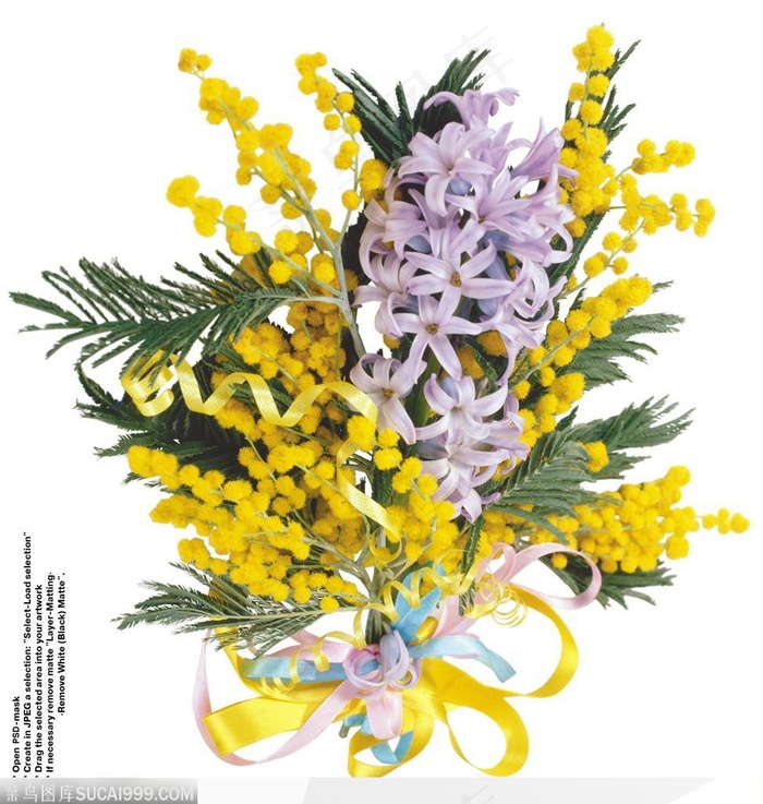 节日饰品-黄色的小花