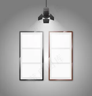 墙面挂画样机