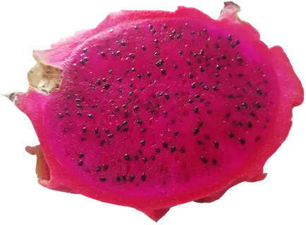 半圆新鲜火龙果免抠摄影元素素材