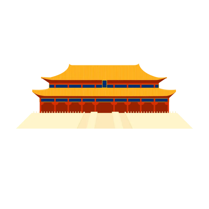 城市建筑北京故宫紫禁城大殿PNG免扣