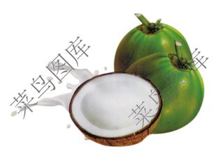 果肉椰子汁高清