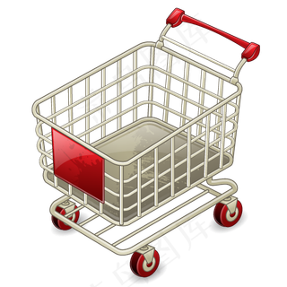 卡通购物车