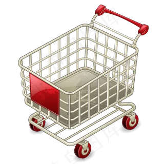 卡通购物车