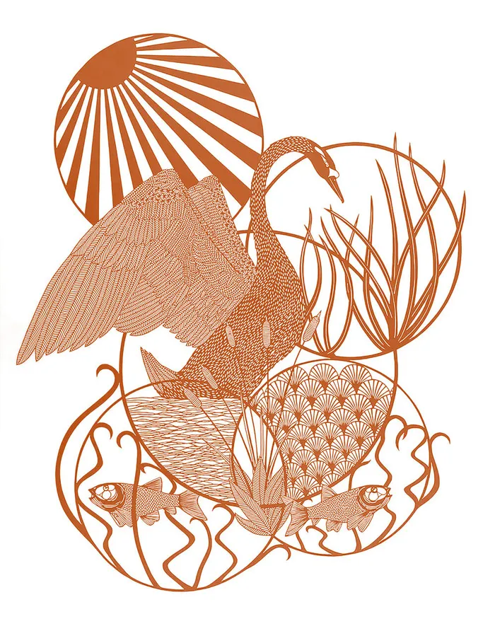 中国风古典传统图案边框纹理祥云灯笼装饰线条PSD背景素材psd模版下载