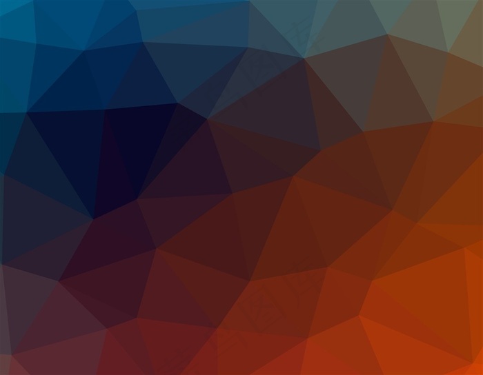 炫酷几何多边形背景素材图片