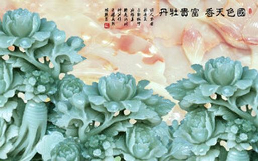 雕塑玉雕背景风景 雕塑玉雕背景风景