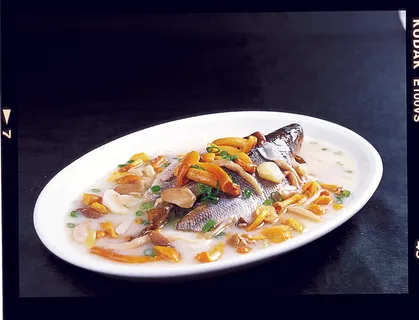 CXC03425浓汤杂菌煎鲈鱼68 CXC03425浓汤杂菌煎鲈鱼68