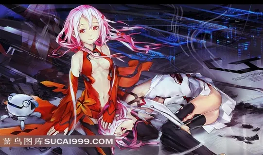 动漫楪祈性感美少女动漫插画