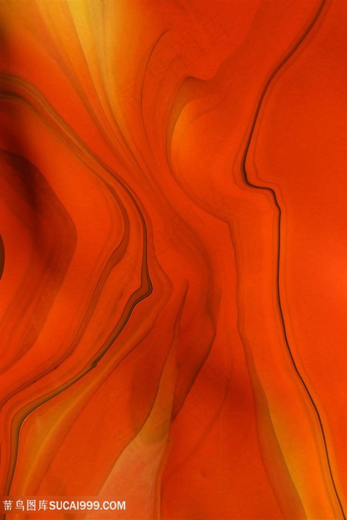 唯美时尚抽象艺术油画