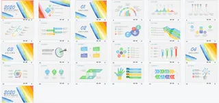 工作汇报手绘风格PPT模板
