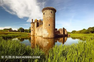 古罗马帝国城堡遗址