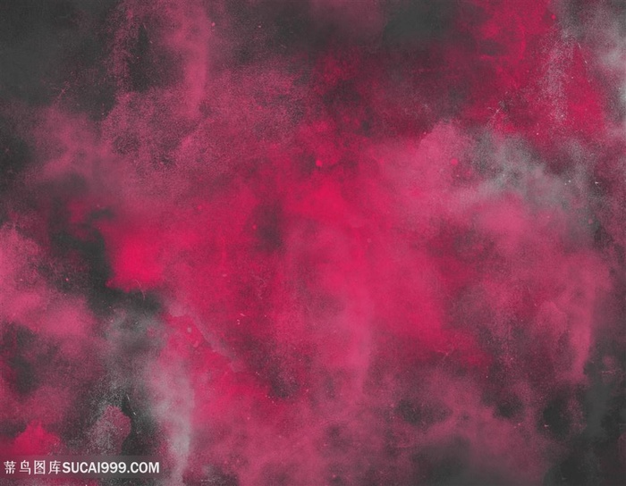 艳红色金属云雾背景