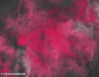 艳红色金属云雾背景